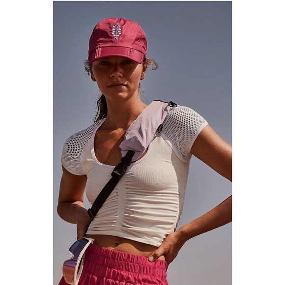 Free people FP Movement On The Run Packable Womens Baseball Cap Hat - Picture 2 of 3